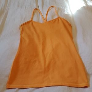Previously loved lululemon orange workout tank